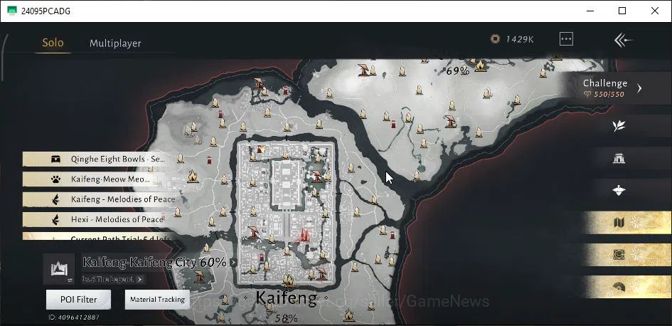Where Winds Meet Accounts GLOBAL|Lv 90|GS 21K|Abyss Conq 5|Mirrored Heart+El image 2