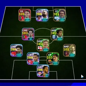 eFootball Accounts Legends & Iconic Players Android|8 Epic (Cristiano Ronaldo,Steven Gerrard,Edmilson,Dirk Kuyt,Gabriel