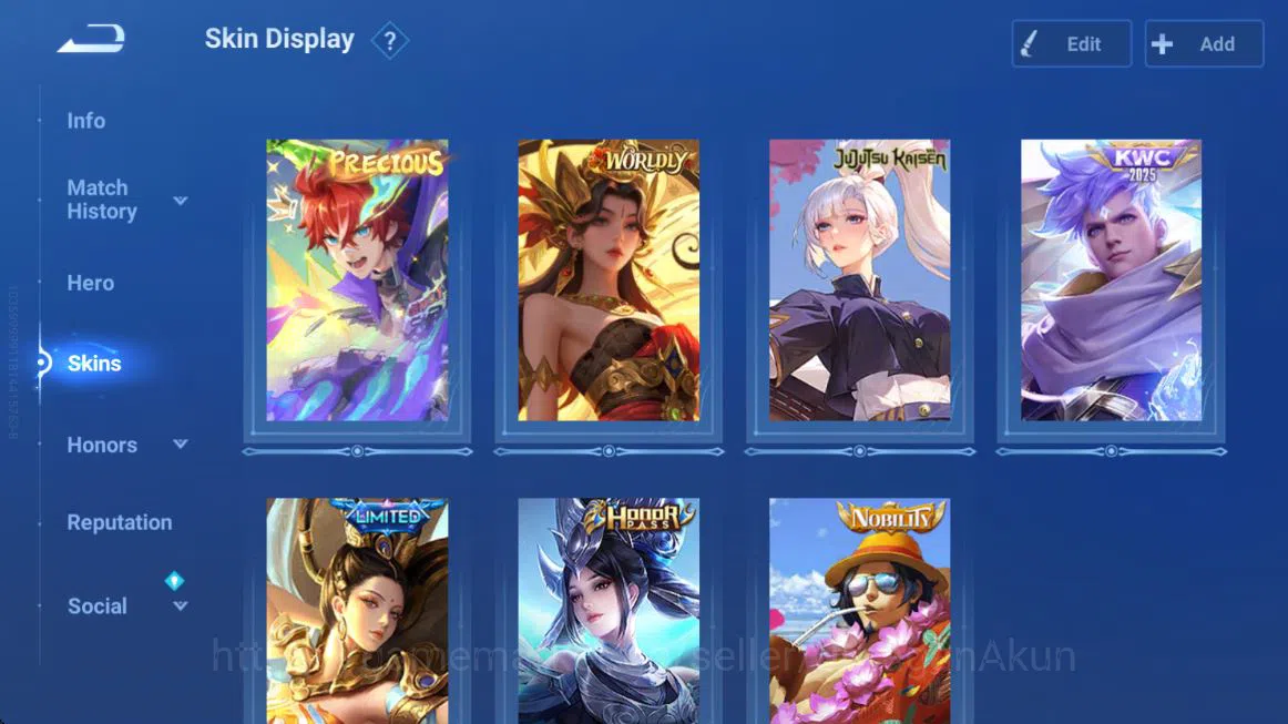Honor of Kings Accounts Hero 50 Skin 37|Precious Sun Ce,JJk Garo,KWC Alles image 3