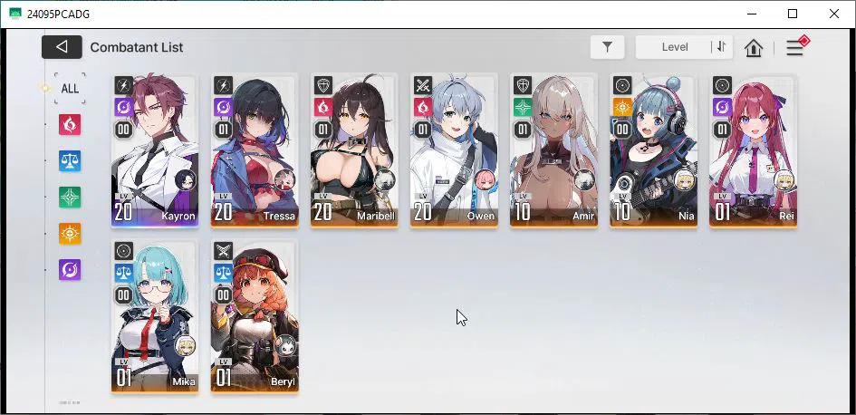 Chaos Zero Nightmare Accounts Global Verif|Chapter 2|Lv 16|Fresh Starter|SSR (1) image 10