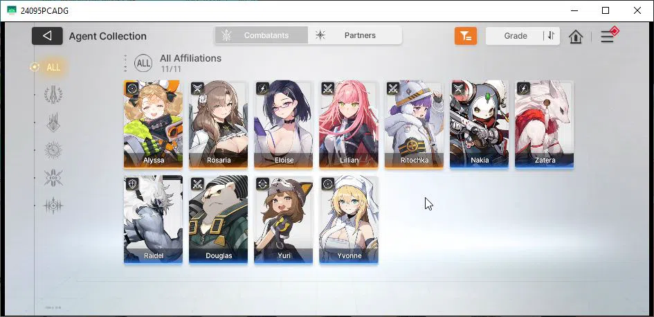 Chaos Zero Nightmare Accounts Global Verif|Chapter 2|Lv 16|Fresh Starter|SSR (1) image 2