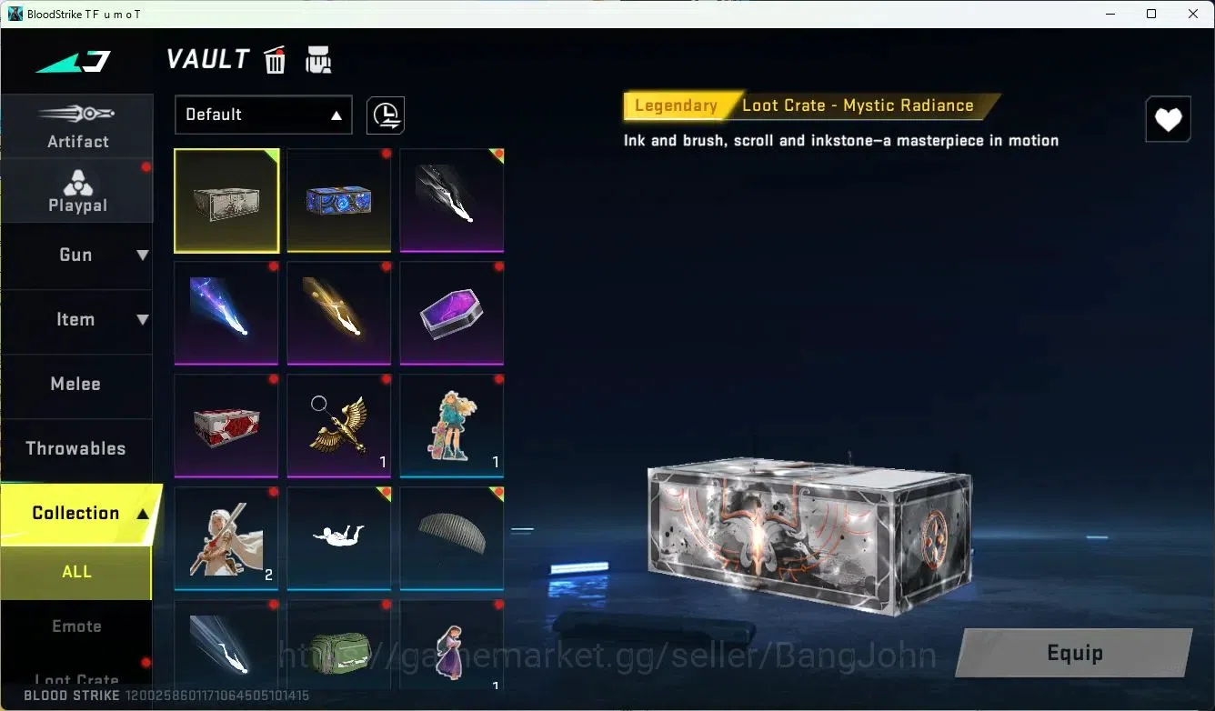 Blood Strike Accounts ASIA|MELE=BUTFLY KNIFE (ULTRA)|ULTRA=KRAKEN,ORIGIN image 11