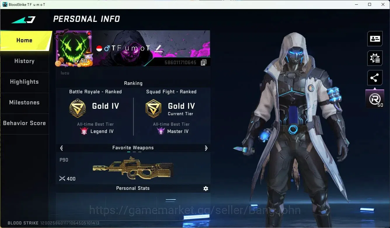 Blood Strike Accounts ASIA|MELE=BUTFLY KNIFE (ULTRA)|ULTRA=KRAKEN,ORIGIN image 2