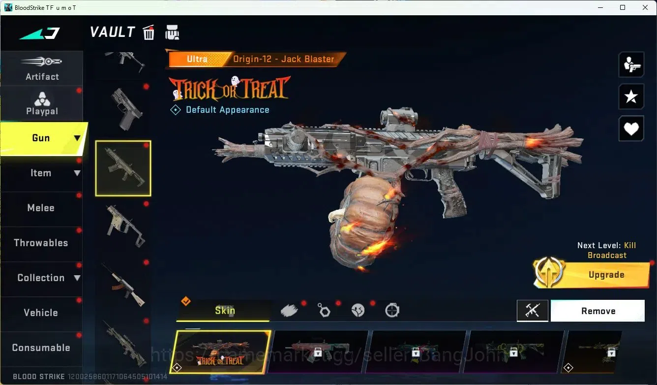 Blood Strike Accounts ASIA|MELE=BUTFLY KNIFE (ULTRA)|ULTRA=KRAKEN,ORIGIN image 5