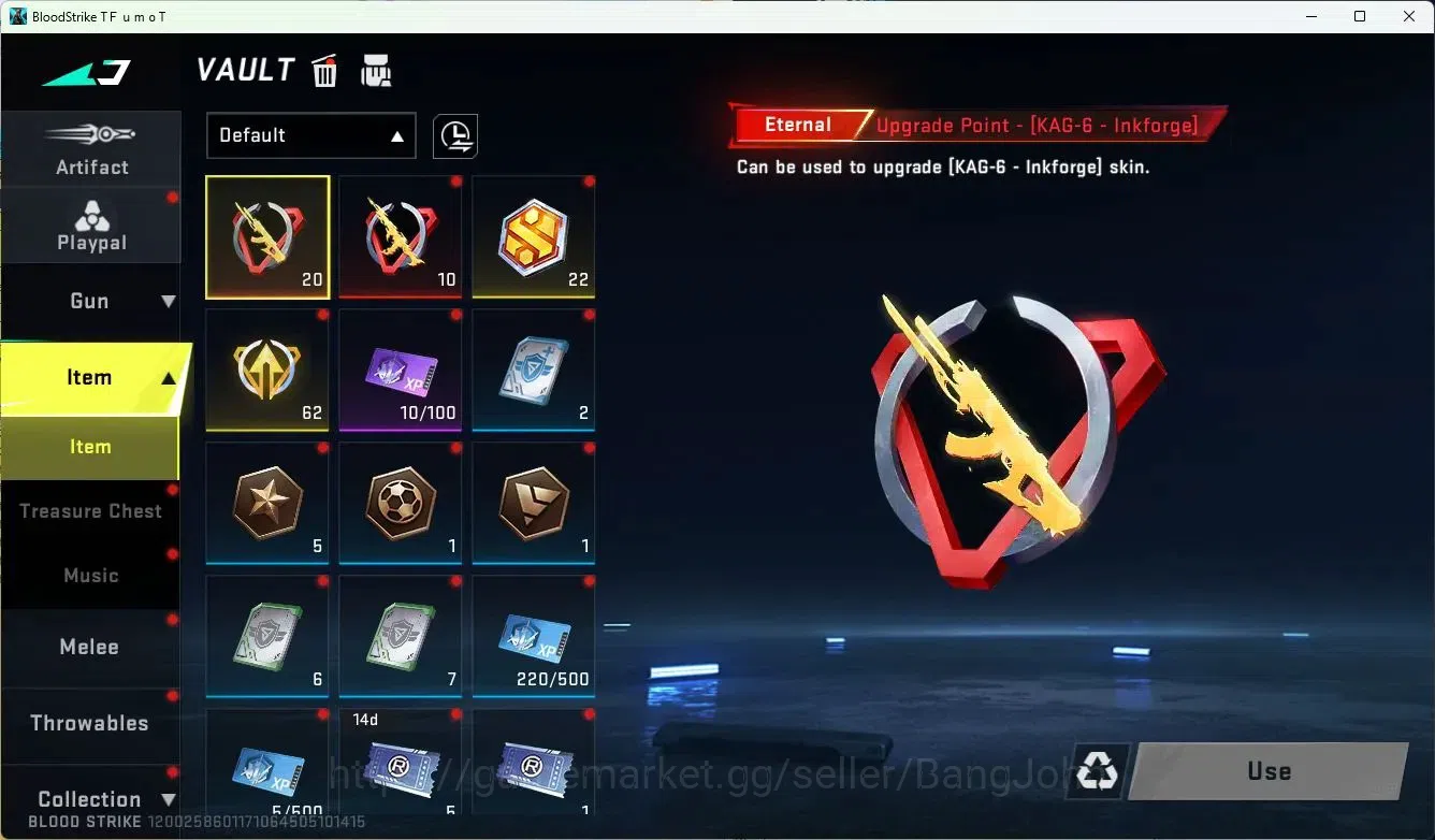 Blood Strike Accounts ASIA|MELE=BUTFLY KNIFE (ULTRA)|ULTRA=KRAKEN,ORIGIN image 7