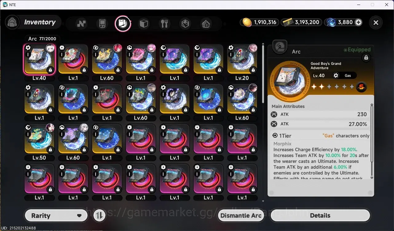 Neverness to Everness Accounts SEA|Lv.44|8 S-Class [Hotori,Lacrimosa,Nanally+Phoe image 12