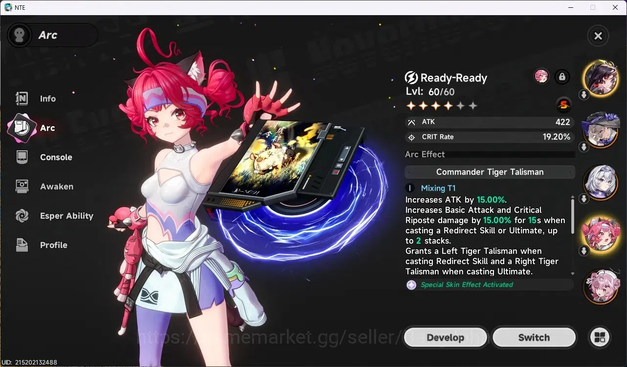 Neverness to Everness Accounts SEA|Lv.44|8 S-Class [Hotori,Lacrimosa,Nanally+Phoe image 4