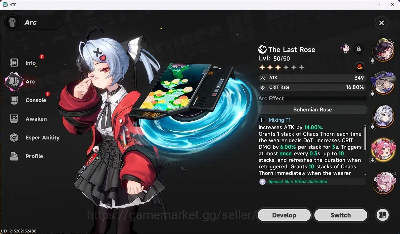 Neverness to Everness Accounts SEA|Lv.44|8 S-Class [Hotori,Lacrimosa,Nanally+Phoe image 5