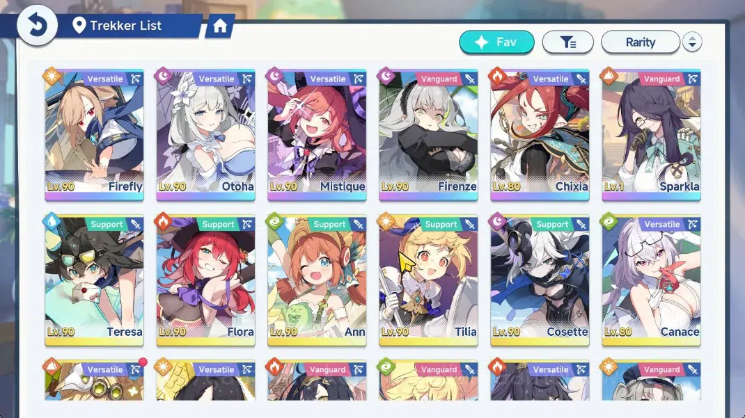 Stella Sora Accounts GLOBAL|Lv40|16SSR 11Limit(Sparkla,Otoha,Chitose,La image 2