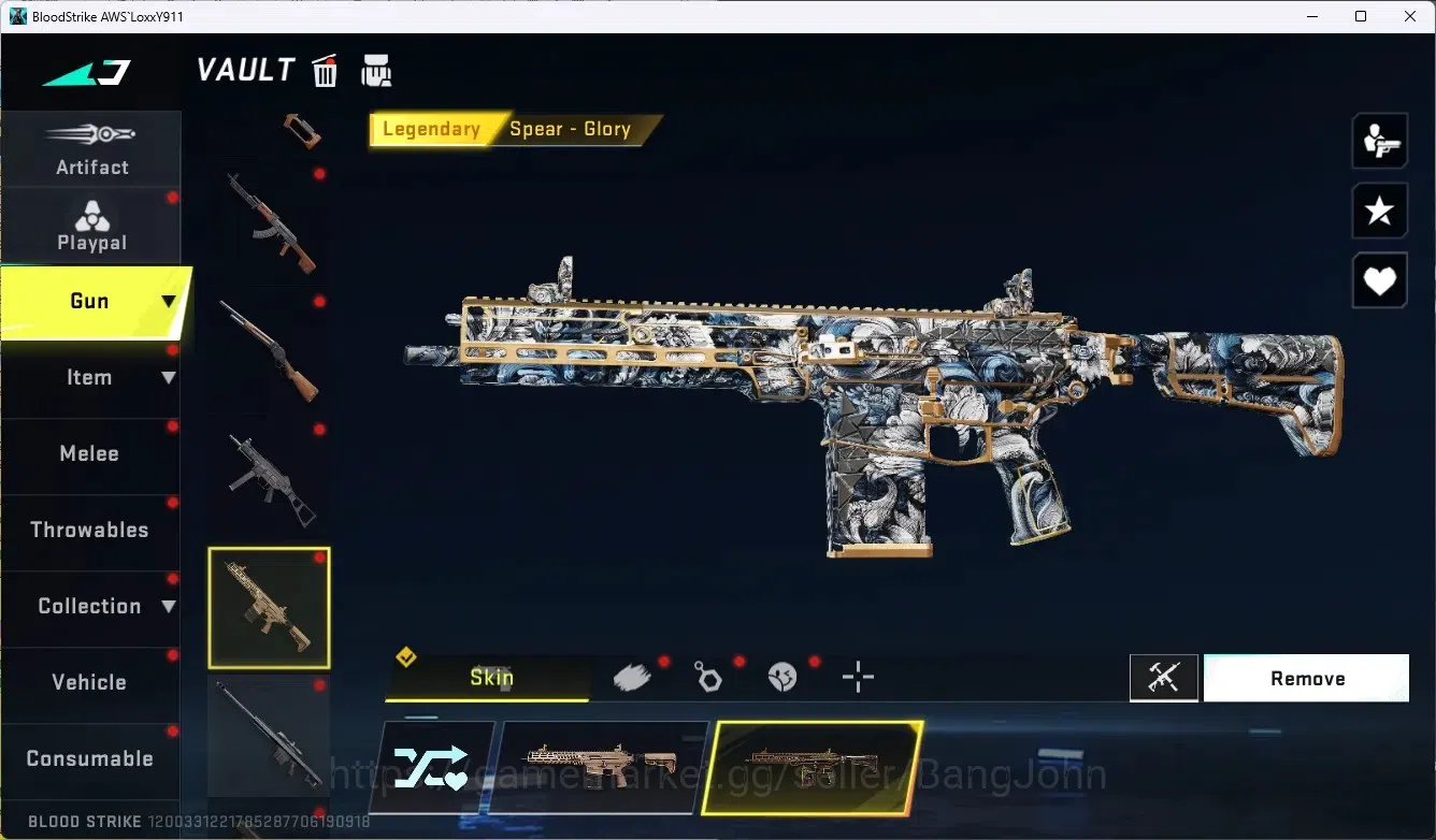 Blood Strike Accounts ASIA|1 Eternal: Desert Eagle|3 Collab Gun[TR&7DS]| image 16