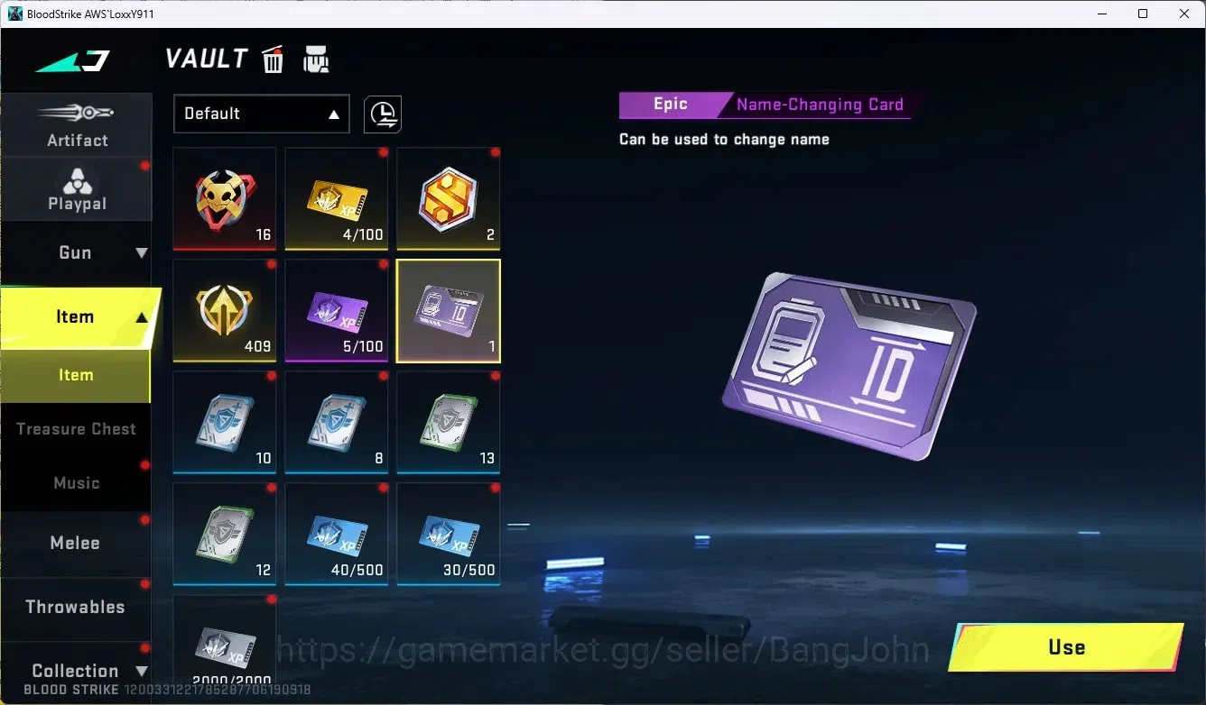 Blood Strike Accounts ASIA|1 Eternal: Desert Eagle|3 Collab Gun[TR&7DS]| image 18
