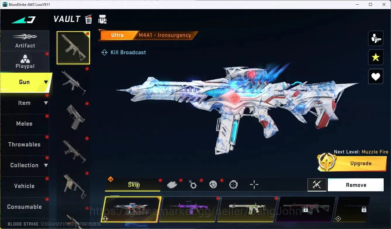 Blood Strike Accounts ASIA|1 Eternal: Desert Eagle|3 Collab Gun[TR&7DS]| image 2