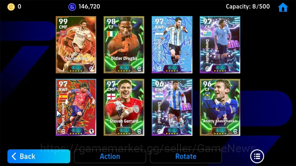 eFootball Accounts Android|Big Time Declan Rice 3 jan'26,Didier Drogb image 6