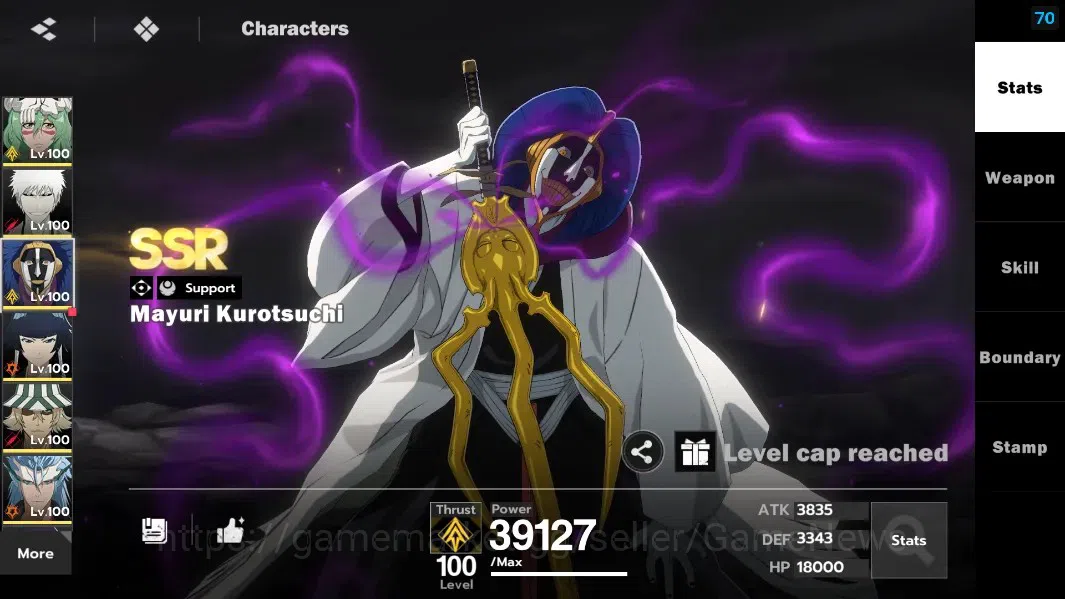 BLEACH: Soul Resonance Accounts NuverseSEA|LV 73|10 SSR[NellielB4,IchigoIHB2,Mayur image 11