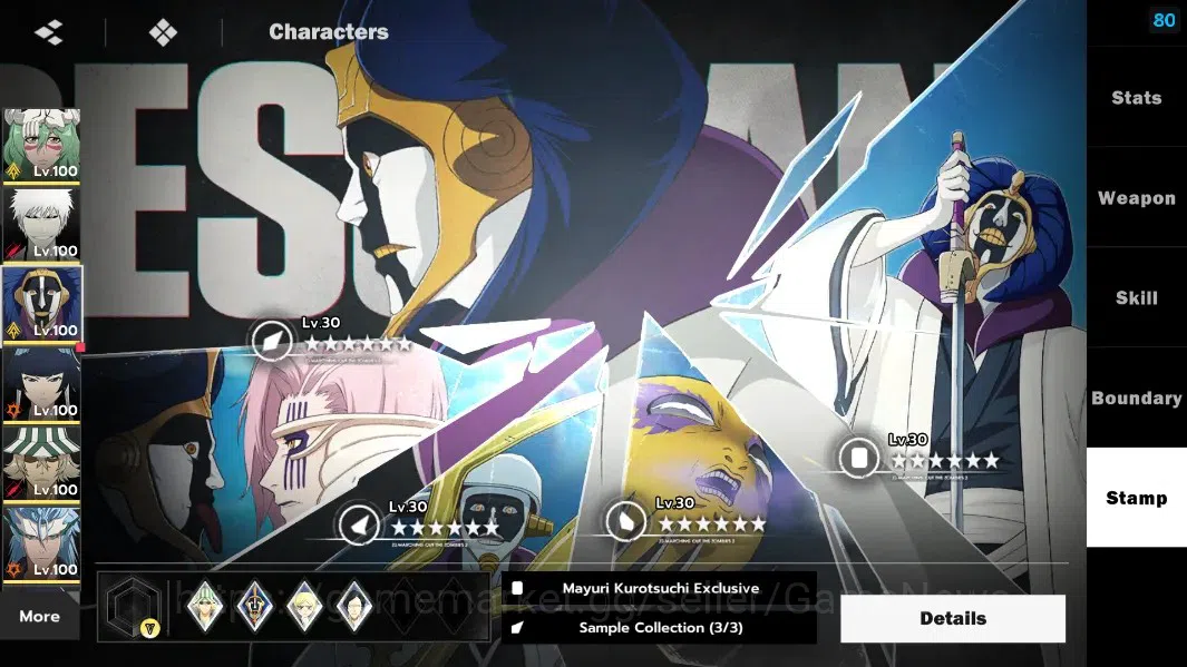 BLEACH: Soul Resonance Accounts NuverseSEA|LV 73|10 SSR[NellielB4,IchigoIHB2,Mayur image 13
