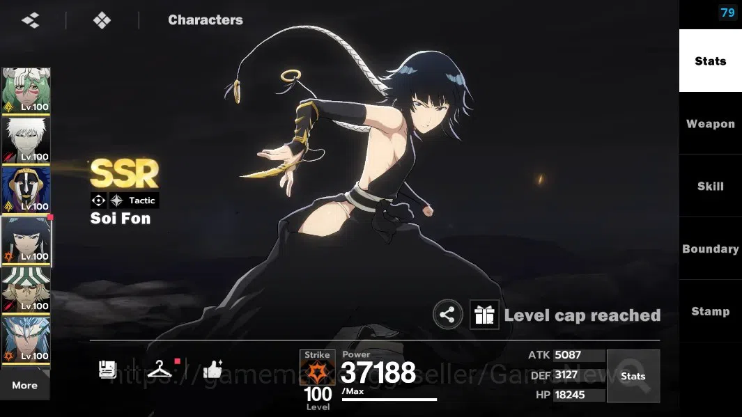 BLEACH: Soul Resonance Accounts NuverseSEA|LV 73|10 SSR[NellielB4,IchigoIHB2,Mayur image 14