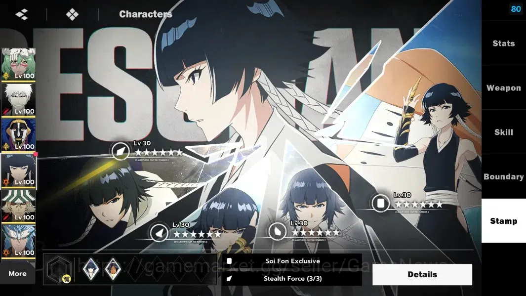 BLEACH: Soul Resonance Accounts NuverseSEA|LV 73|10 SSR[NellielB4,IchigoIHB2,Mayur image 16