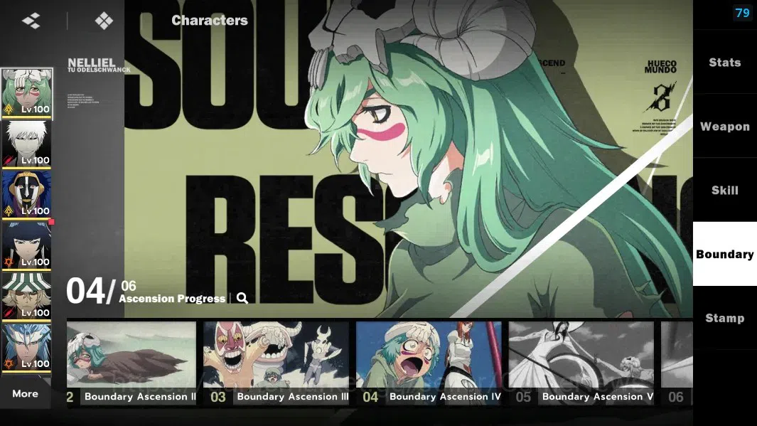 BLEACH: Soul Resonance Accounts NuverseSEA|LV 73|10 SSR[NellielB4,IchigoIHB2,Mayur image 5