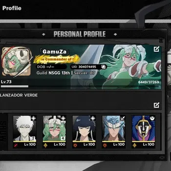 BLEACH: Soul Resonance Accounts NuverseSEA|LV 73|10 SSR[NellielB4,IchigoIHB2,Mayur image 1