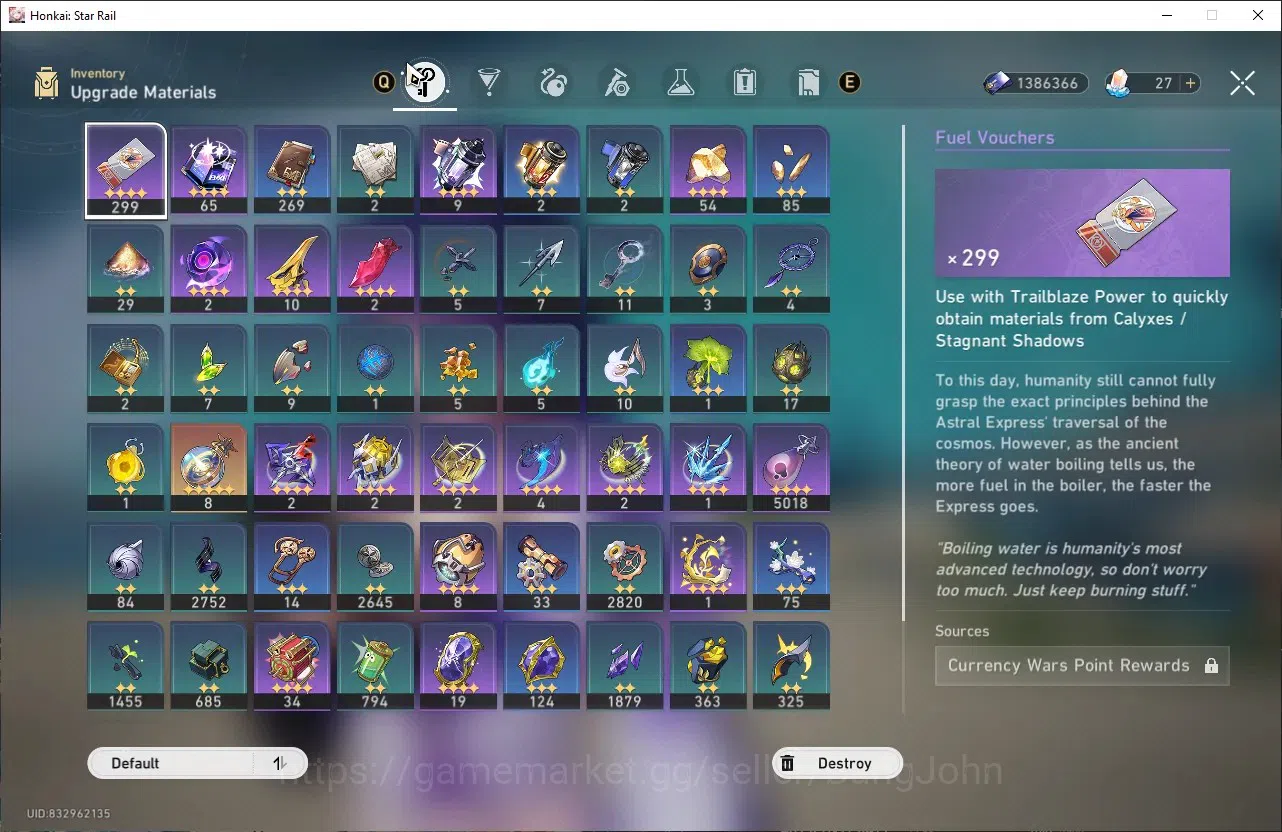 Honkai Star Rail Accounts ASIA | TL 65|Acheron E1|Robin E1|Dan Heng PT|Luoch image 8