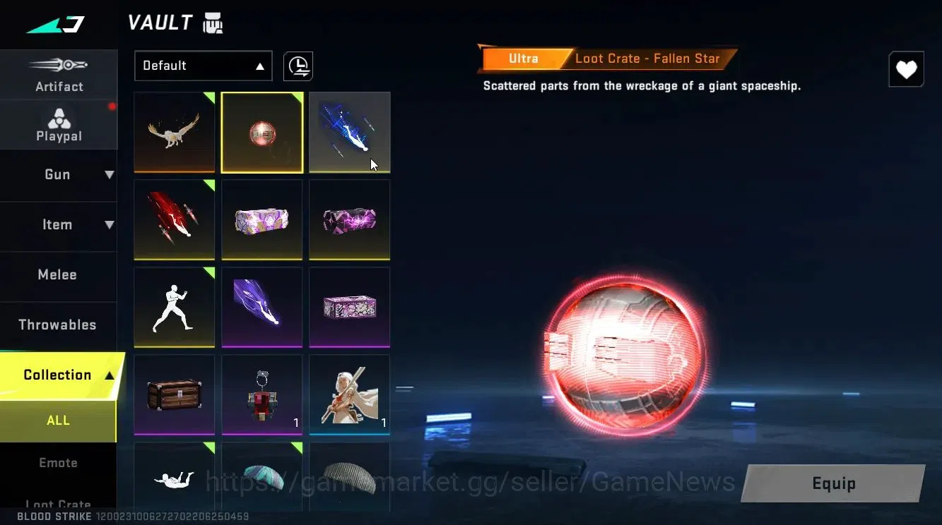 Blood Strike Accounts ASIA|ULTRA MELEE Lightslade-DarkForce+[AR97-Bit St image 12