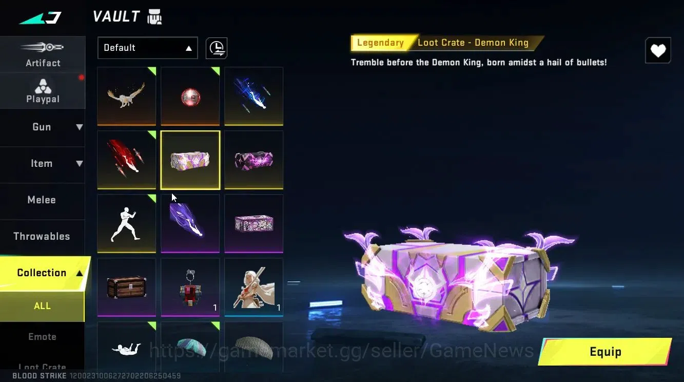 Blood Strike Accounts ASIA|ULTRA MELEE Lightslade-DarkForce+[AR97-Bit St image 14