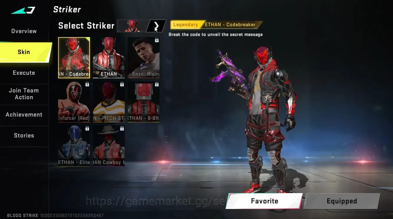 Blood Strike Accounts ASIA|ULTRA MELEE Lightslade-DarkForce+[AR97-Bit St image 3