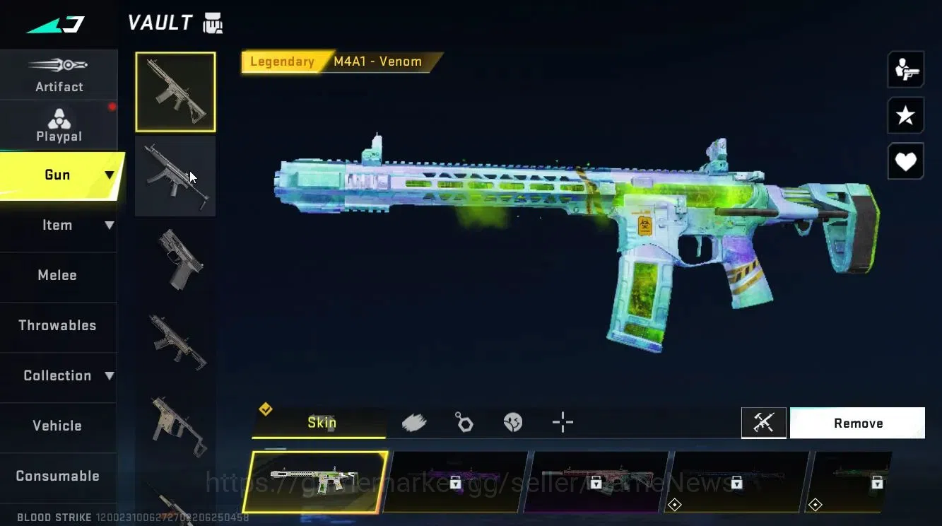 Blood Strike Accounts ASIA|ULTRA MELEE Lightslade-DarkForce+[AR97-Bit St image 5