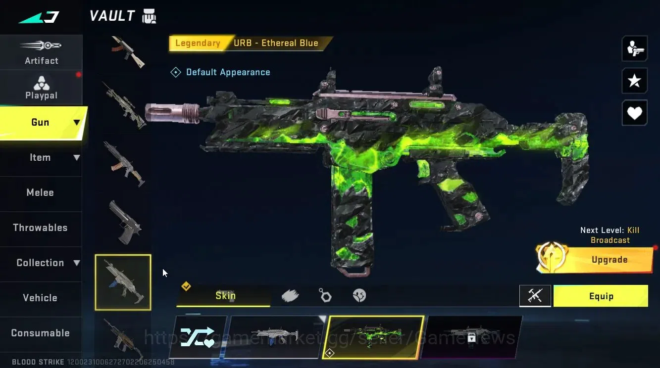 Blood Strike Accounts ASIA|ULTRA MELEE Lightslade-DarkForce+[AR97-Bit St image 6