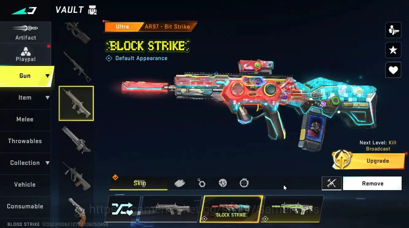 Blood Strike Accounts ASIA|ULTRA MELEE Lightslade-DarkForce+[AR97-Bit St image 7