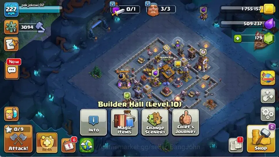 Clash of Clans Accounts Global | TH 18-BH 10 | LVL 227 | AQ 73 ,MP 52 ,GW image 18