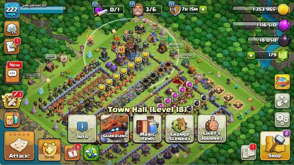 Clash of Clans Accounts Global | TH 18-BH 10 | LVL 227 | AQ 73 ,MP 52 ,GW image 2