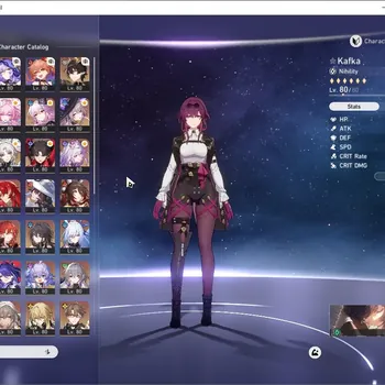 Honkai Star Rail Accounts Others Asia|TL 70|1 GC|1 Team Prem|25 Limited|(Acheron E1,Therta,Evernight,Fugue)+Sign