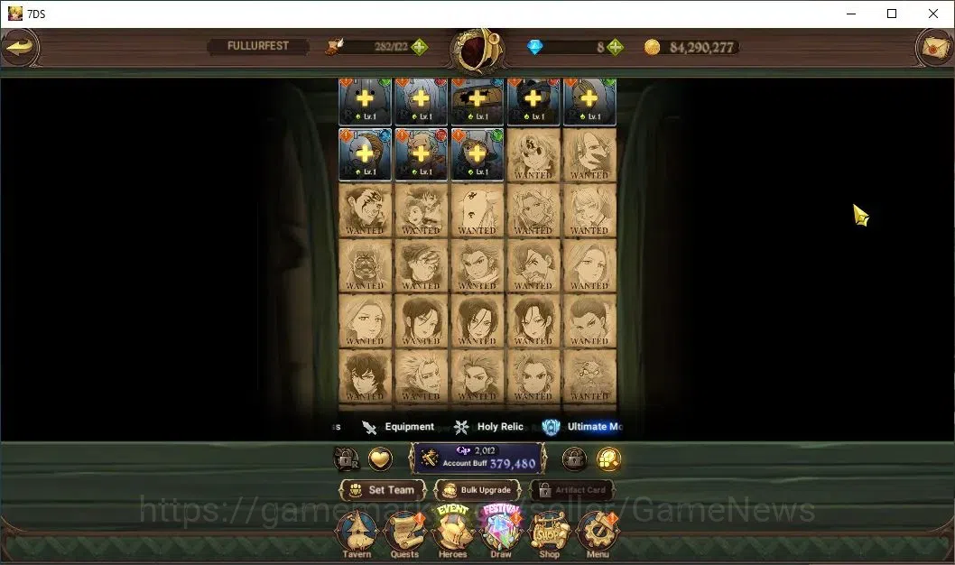 The Seven Deadly Sins: Grand Cross Accounts Global|379K CC|1 LR+6 UR|Elizabeth,Sklud,MerEsca,T image 6
