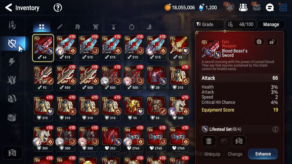 Epic Seven Accounts GLOBAL Unverif|New Era|4 ML(BW Iseria,A Laika,D Li image 11