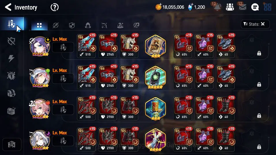 Epic Seven Accounts GLOBAL Unverif|New Era|4 ML(BW Iseria,A Laika,D Li image 12