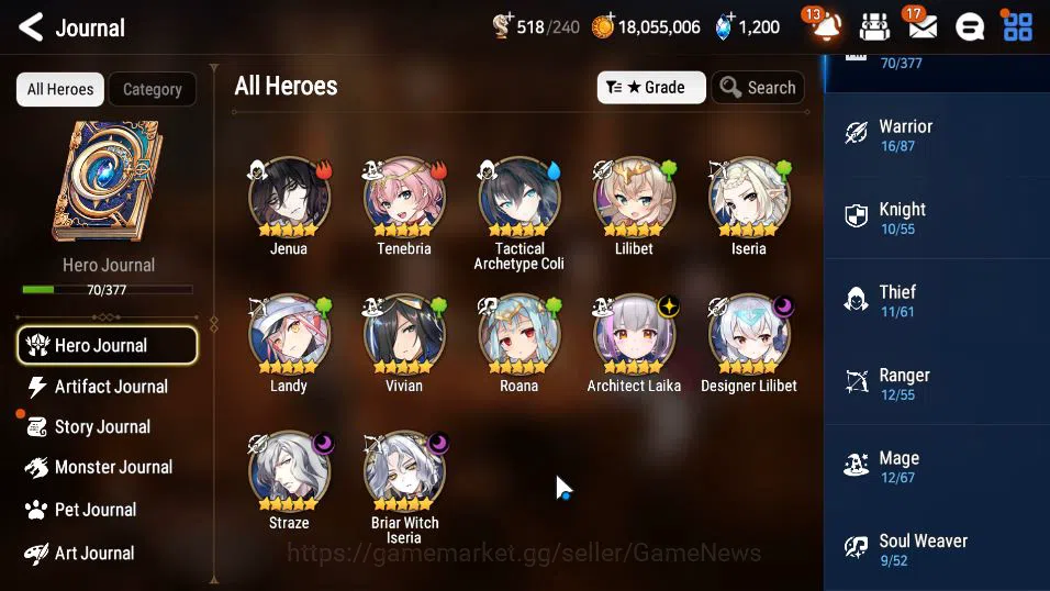 Epic Seven Accounts GLOBAL Unverif|New Era|4 ML(BW Iseria,A Laika,D Li image 14