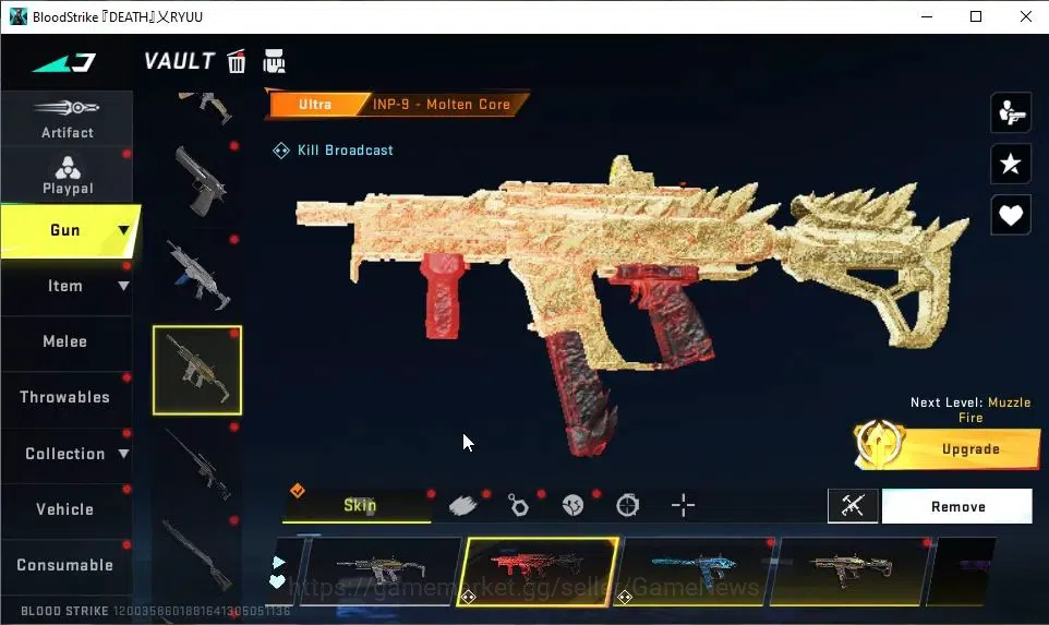 Blood Strike Accounts ASIA|ETERNAL EMMA-Luxie|2 ULTRA Melee[BUTTERFLY KN image 11