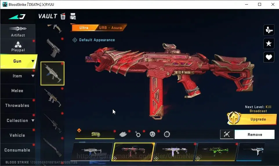 Blood Strike Accounts ASIA|ETERNAL EMMA-Luxie|2 ULTRA Melee[BUTTERFLY KN image 12