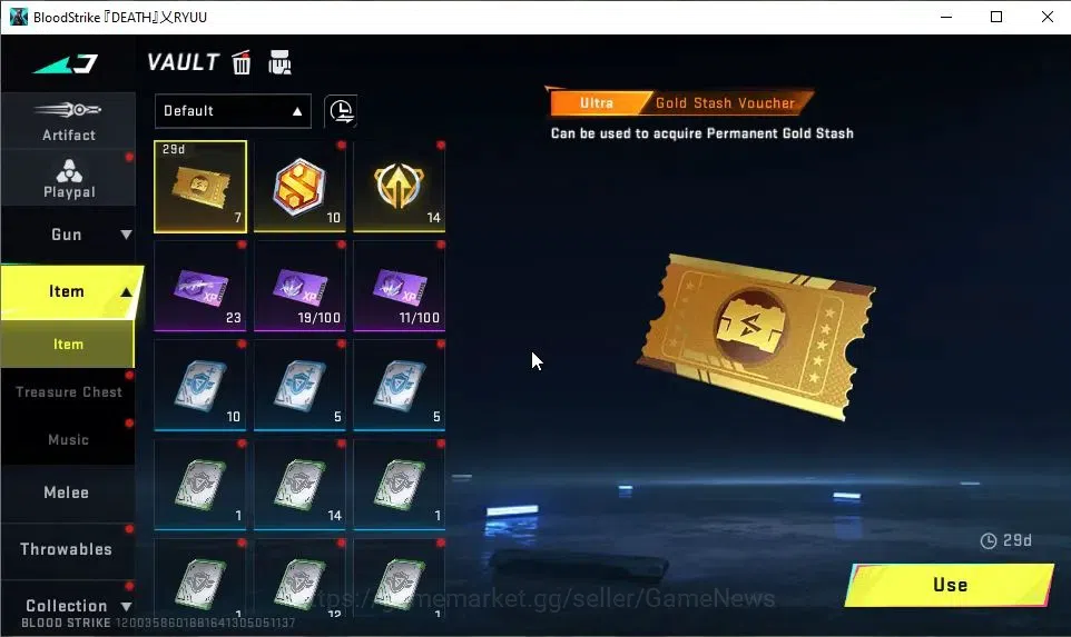 Blood Strike Accounts ASIA|ETERNAL EMMA-Luxie|2 ULTRA Melee[BUTTERFLY KN image 17