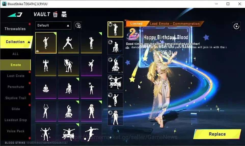 Blood Strike Accounts ASIA|ETERNAL EMMA-Luxie|2 ULTRA Melee[BUTTERFLY KN image 19