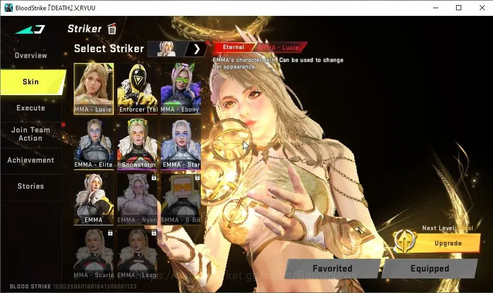 Blood Strike Accounts ASIA|ETERNAL EMMA-Luxie|2 ULTRA Melee[BUTTERFLY KN image 3