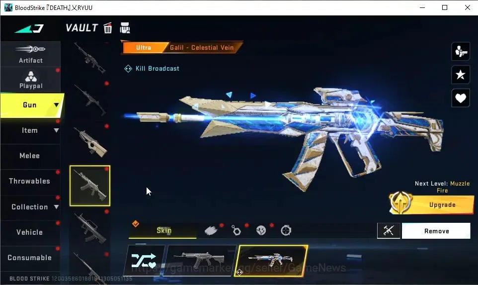Blood Strike Accounts ASIA|ETERNAL EMMA-Luxie|2 ULTRA Melee[BUTTERFLY KN image 9