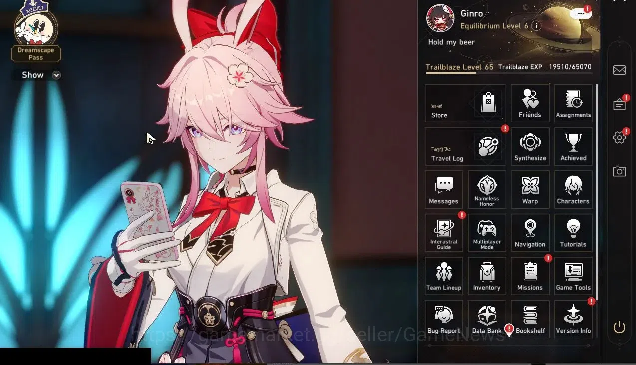 Honkai Star Rail Accounts Asia|Free ZZZ|TL 65|8 Limited|1 PremTeam|(Evanesci image 3