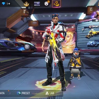Free Fire Accounts Indonesia | SG GOLDEN GLARE VAULT 12 EMOTE 3 KATANA LOBY 1 TAS 6 WEAPON 18 | W067