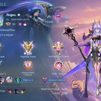 Mobile Legends: Bang Bang Accounts Others Global|Skin 305|Renowned II|Aspirant Vexana,Sanrio Chang'e+Floryn,LBox