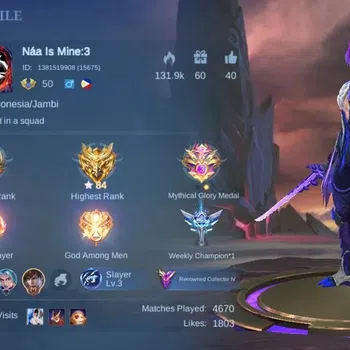 Mobile Legends: Bang Bang Collector Global|Hero 91|Skin 190|Renowned|PRIME GR|Transfor image 1
