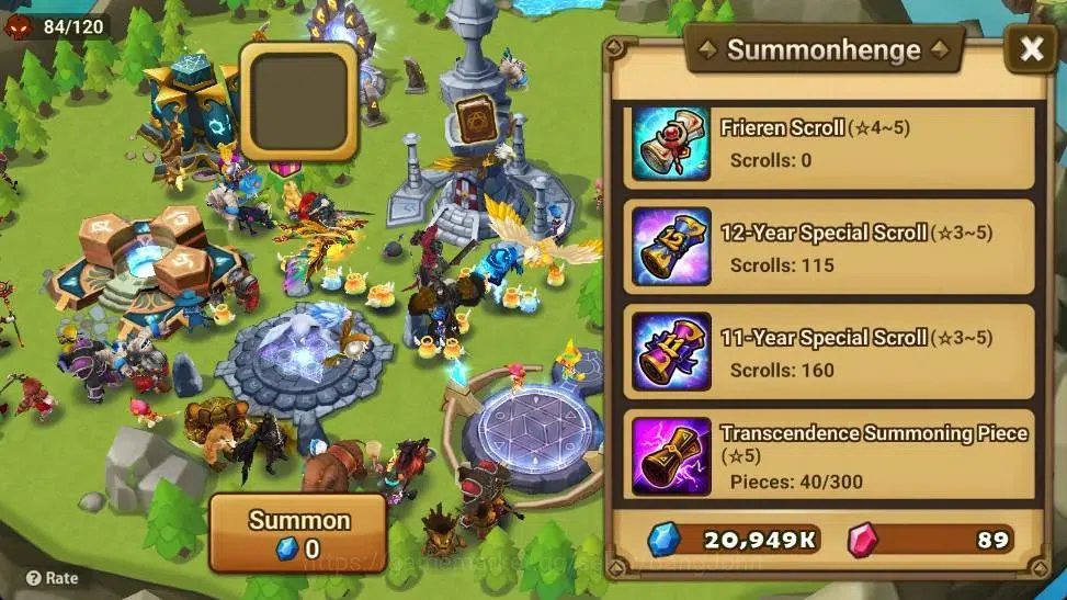 Summoners War: Sky Arena Accounts Starter GLOBAL | NB 5 TESHAR,Starter Gacha 115 12Y+160 11Y Scrool, 3 Legendary All 3