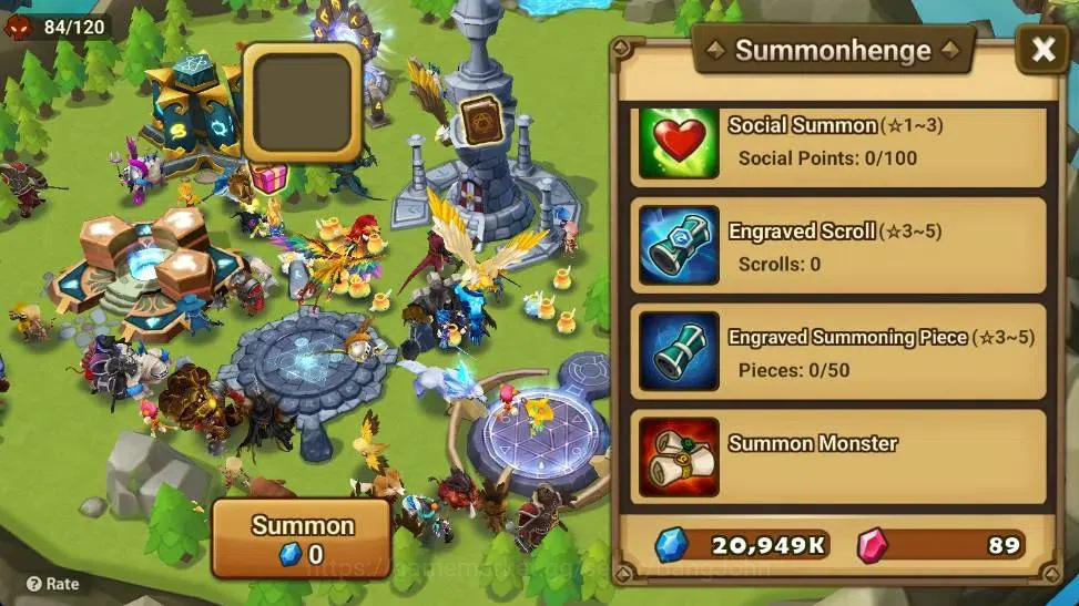 Summoners War: Sky Arena Accounts Starter GLOBAL | NB 5 TESHAR,Starter Gacha 115 12Y+160 11Y Scrool, 3 Legendary All 6