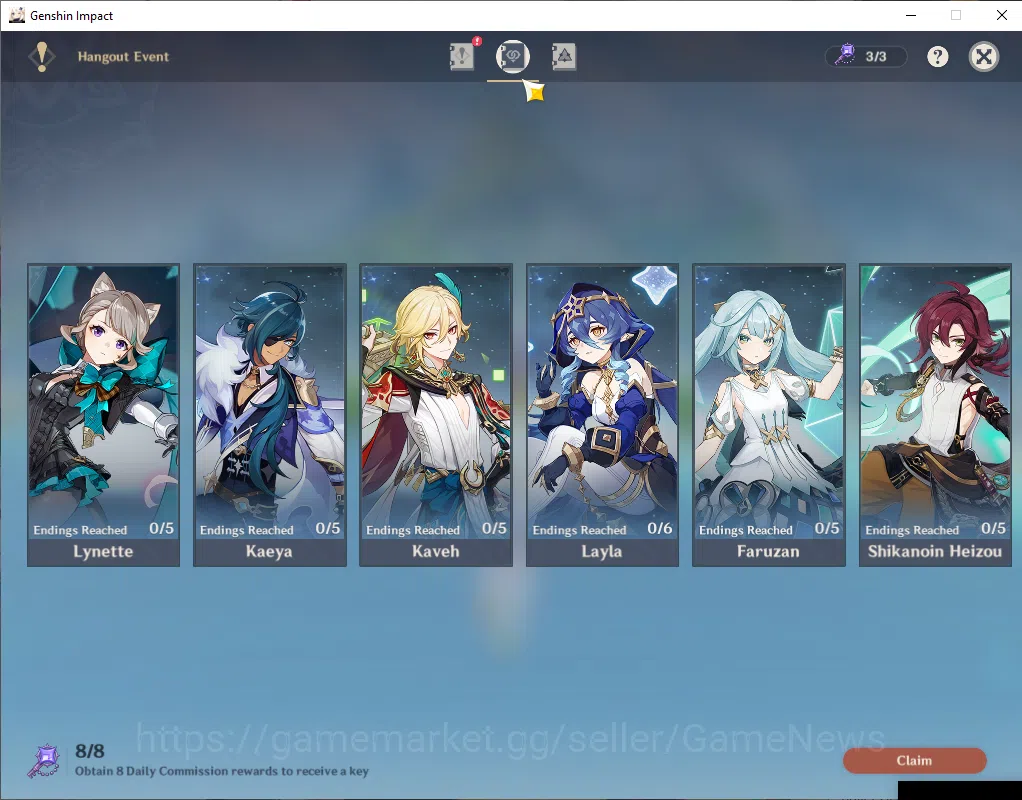 Genshin Impact Accounts ASIA|AR 59|11 Limited+5(*5Weapon)|MHuTao+Sign,Arle image 14